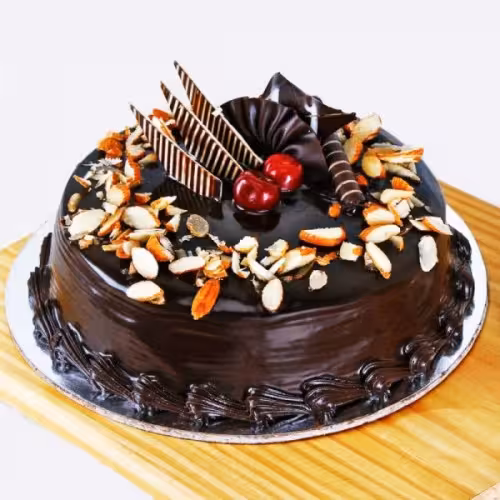 Chocolate Symphony Almond Cake