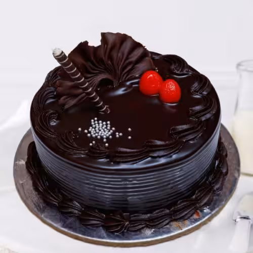 Symphony of Belgian Chocolate Cake